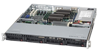 Серверный корпус Supermicro CSE-813MTQ CSE-813MTQ-600CB