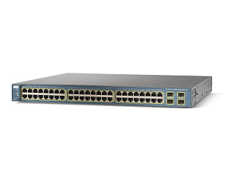 Коммутатор Cisco Catalyst 3560 WS-C3560G-48PS-E 52 ports