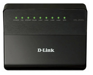 Маршрутизатор D-Link DSL-2640U/RA/U1A