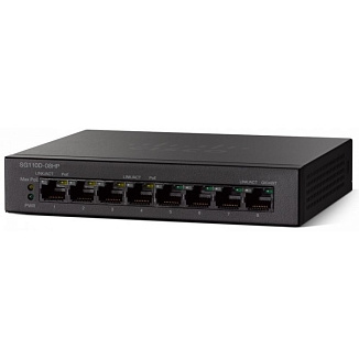 Коммутатор Cisco SG110 SG110D-08HP-EU 8 ports