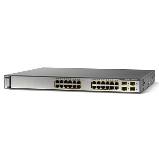 Коммутатор Cisco Catalyst 3750G WS-C3750G-24T-S 28 ports