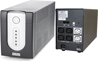 Источник бесперебойного питания Powercom Imperial 1500VA/900W IMP-1K5A-6C0-244P