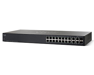 Коммутатор Cisco SB300 SRW2016-K9-EU 20 ports