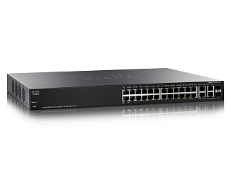 Коммутатор Cisco SG300 SG300-28MP-K9-EU 28 ports