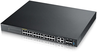 Коммутатор ZyXEL GS2210 GS2210-24HP-EU0101F 28 ports