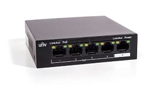 Коммутатор UniView NSW2010 NSW2010-5T-PoE-IN 5 ports