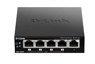 Коммутатор D-Link DGS-1005 DGS-1005P/A1A 5 ports