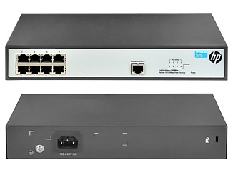 Коммутатор HPE OfficeConnect 1620 JG912A#ABB 8 ports