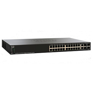 Коммутатор Cisco SG350 SG350-28-K9-EU 26 ports