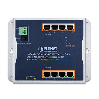 Коммутатор Planet WGS-4215 WGS-4215-8P2S 10 ports