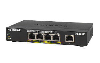 Коммутатор NETGEAR GS300 GS305P-100PES 5 ports