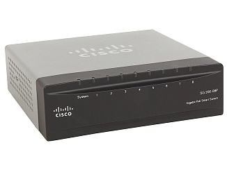 Коммутатор Cisco SB200 SLM2008T-EU 8 ports