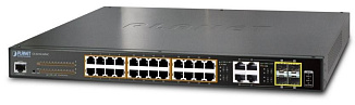 Коммутатор Planet GS-4210 GS-4210-24PL4C 28 ports