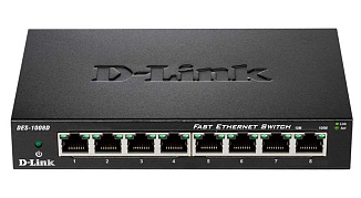 Коммутатор D-Link DES-1000 DES-1008D/L2B 8 ports