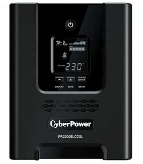 Источник бесперебойного питания Cyberpower Professional Tower 2200VA/1980W PR2200ELCDSL