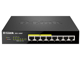 Коммутатор D-Link DGS-1000 DGS-1008P/E1A 8 ports