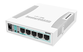 Коммутатор MikroTik RouterBOARD RB260GS 6 ports