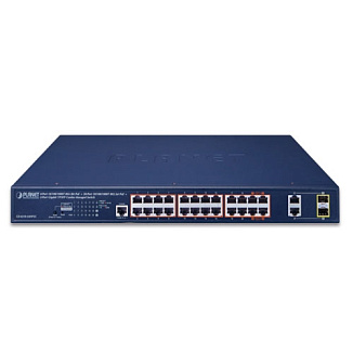 Коммутатор Planet GS-4210 GS-4210-24HP2C 26 ports