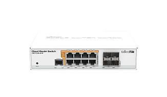 Коммутатор MikroTik Cloud Router Switch CRS112-8P-4S-IN 12 ports