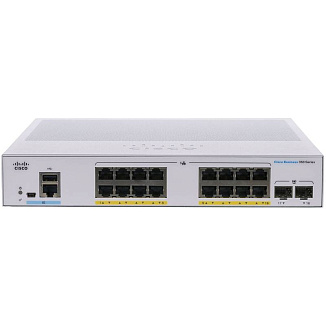 Коммутатор Cisco Business 350 CBS350-16P-2G-EU 18 ports