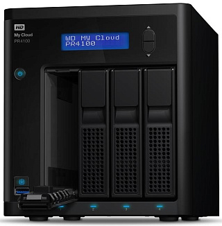 Сетевой накопитель Western Digital My Cloud Pro Series WDBKWB0080KBK-EEUE