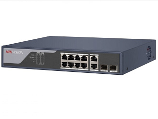 Коммутатор Hikvision DS-3E0130 DS-3E1310P-SI 10 ports