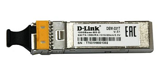 Трансивер D-Link DEM-331T/20km/B2A