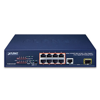 Коммутатор Planet FGSD-1000 FGSD-1011HP 10 ports