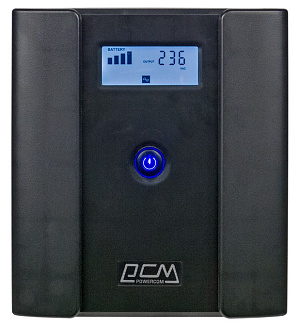 Источник бесперебойного питания Powercom Raptor 2000VA/1200W RPT-2000AP LCD