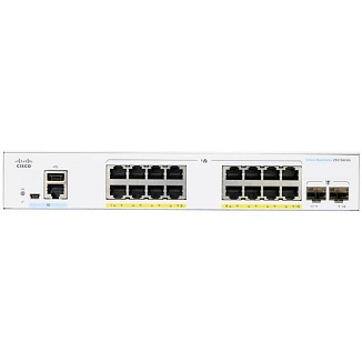 Коммутатор Cisco Business 250 CBS250-16P-2G-EU 18 ports