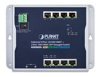 Коммутатор Planet WGS-4215 WGS-4215-8T2S 10 ports